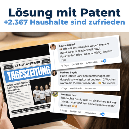 Juckreiz & Niesen stoppen – Milbenfrei schlafen mit BugShield