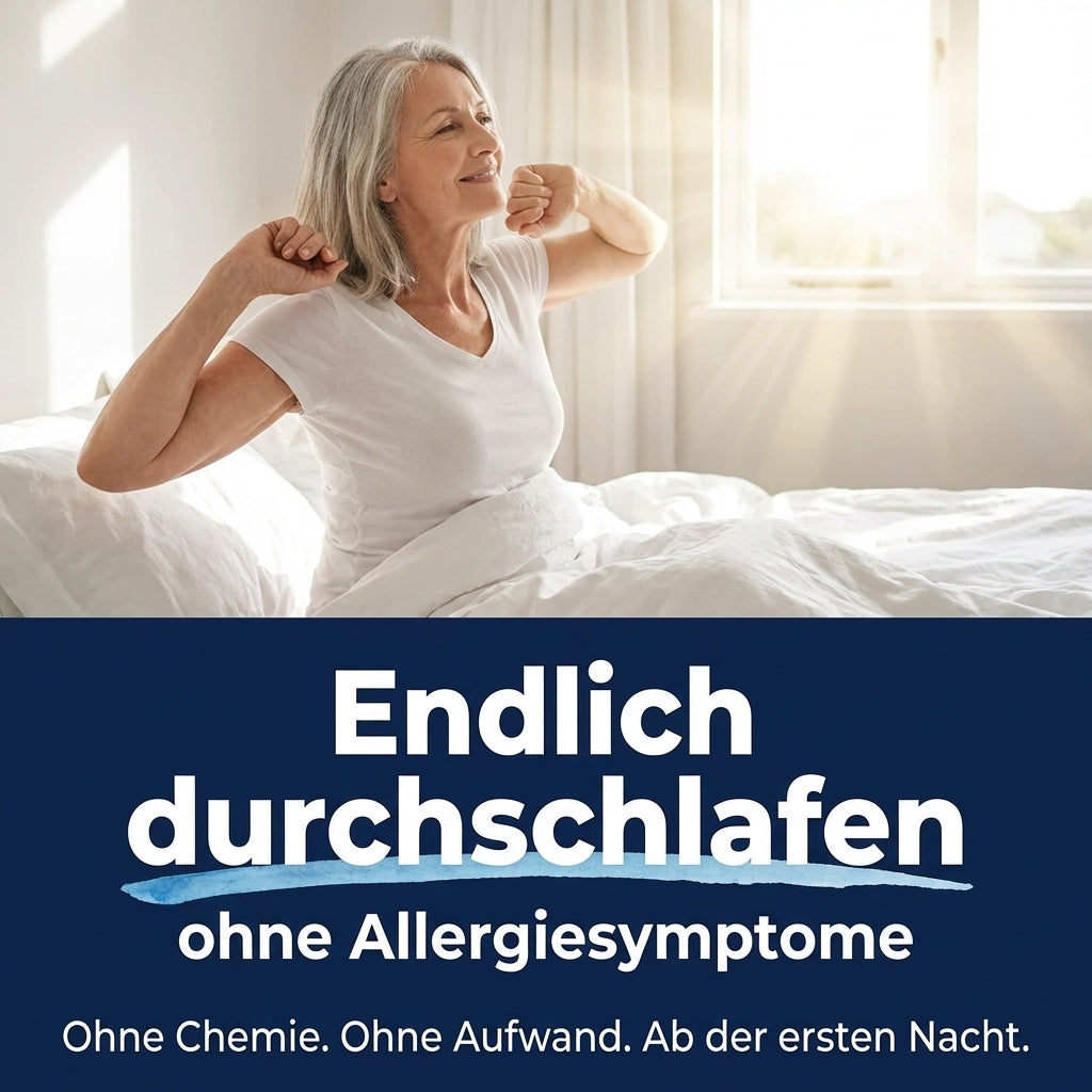 Durchschlafen ohne Allergie